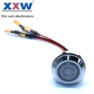 Đánh lửa cung cấp điện chuyển đổi 22mm tự khóa IP67 bếp không thấm nước nút nặng lửa bếp chuyển đổi - Product Image 2