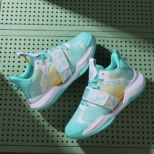 Zapatillas de baloncesto <span class=keywords><strong>para</strong></span> hombre, zapatillas deportivas transpirables de malla tejida, con correa de gancho y bucle de camuflaje, calzado deportivo <span class=keywords><strong>para</strong></span> entrenamiento al aire libre - Product Image 6