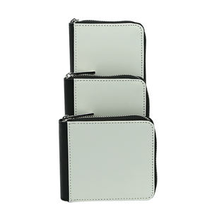 Personalizado impreso sublimación espacios en blanco mujeres cremallera cartera larga carteras para mujer señoras PU cuero monedero personalizado imagen - Product Image 6