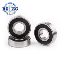 Rodamiento de Bolas de Acero Cromado 6001 2RS 12x28x8mm de Alta Precisión para Motores Eléctricos, Herramientas Eléctricas y Bicicletas