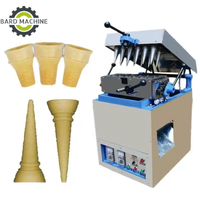 Machine à gaufrettes et cornets à glace électrique, machine à biscuits et cornets à thé, en promotion