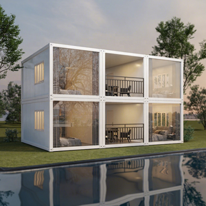 Casas <span class=keywords><strong>de</strong></span> contenedores móviles <span class=keywords><strong>de</strong></span> <span class=keywords><strong>dos</strong></span> pisos personalizadas en fábrica adecuadas para venta residencial o casa prefabricada <span class=keywords><strong>de</strong></span> USO HOTELERO - Product Image 2