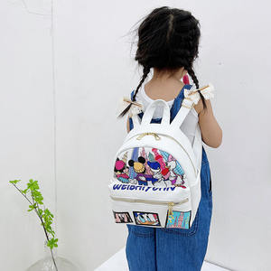 Mochilas para niños Moda de dibujos animados Lindo Mickey <span class=keywords><strong>Minnie</strong></span> Donald Bolsas de <span class=keywords><strong>viaje</strong></span> Impermeable Bolso de hombro de cuero grande Regalos promocionales - Product Image 4