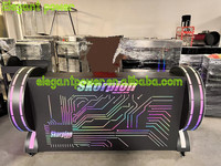 Fabricant chinois de table de DJ, bar, table de DJ portable en acrylique à vendre