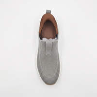 Zapatos Casuales Sin Cordones para Hombre, Parte Superior de Tejido Transpirable, Entresuela Acolchada, Suela de Goma Antideslizante, Zapatillas para Caminar, Venta al Por Mayor, Fábrica OEM