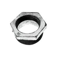Raccord en fonte zinguée avec filetage BSP pour produits chimiques, huile, eau, gaz – Tête forgée en fonte malléable