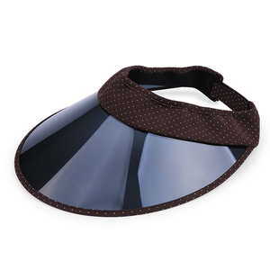 Sombrero para el sol plegable de estilo coreano para mujer, sombrero ajustable de ala ancha, transpirable, protección solar, sombrero para deportes al aire libre - Product Image 4