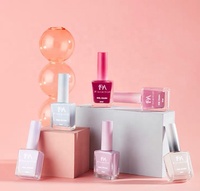 Fournitures pour ongles de marque privée personnalisées 15ml Laque semi permanente non toxique Vernis à ongles pour salon de beauté