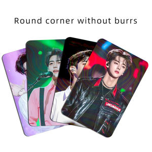 Fabricante OEM personalizado Idol Cards Titok productos de venta caliente <span class=keywords><strong>HD</strong></span> Impresión de dibujos animados tarjeta láser para ventilador - Product Image 6