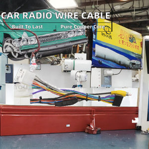 راديو سيارة أندرويد بشاشتين، مشغل وسائط متعددة، كابل محول موصل 12 فولت 16P مع عزل PTFE لـ ARUZ2021M ATIVA - Product Image 2