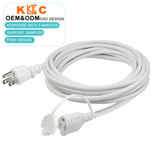 สายต่อพ่วงปลั๊กไฟ NEMA 5-15P ตัวผู้ ไปยังเต้ารับ NEMA 5-15R ตัวเมีย ผู้ผลิต OEM ODM - Product Image 1