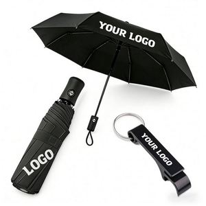 Custom Logo <b>Umbrella</b> Wholesale for Event Promotional Business Gift <b>Windproof</b> Portable <b>Umbrellas</b> - Product Image 1