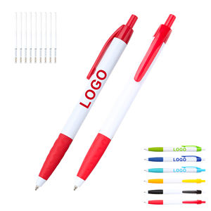 Bolígrafo de Plástico ABS al por Mayor con Logotipo Personalizado Impreso, Retráctil, con Empuñadura Suave para la Escuela y la Oficina - Product Image 3