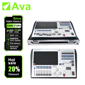 Consola de Iluminación <span class=keywords><strong>DMX</strong></span> con Pantalla Táctil de 15.6 Pulgadas Tiger Touch 2, <span class=keywords><strong>Precio</strong></span> de Fábrica Ava - Product Image 1