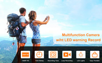 Nouvelle Caméra Corporelle 1080P IP65 Mini pour Sports de Plein Air, Enregistreur Vidéo Portable Sans Fil avec Vision Nocturne et MicroSD