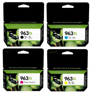 Cartouche de toner originale EKAL ENTERPRISES 963xl noir/cyan/jaune/magenta, emballage en vrac, haute performance, couleurs vives - Product Image 1