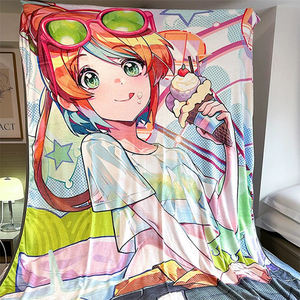 Decoración del hogar Kawaii Anime Tapiz Dibujos animados Chica Rosa Tapiz de pared Poliéster Decoración para el hogar Tapiz colgante de pared - Product Image 3