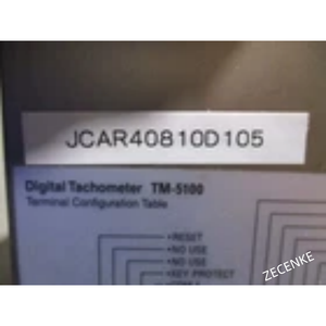 Tacómetro Digital <span class=keywords><strong>Ono</strong></span> Sokki TM-5100 Extraído de la Máquina en Funcionamiento, Usado - Product Image 2