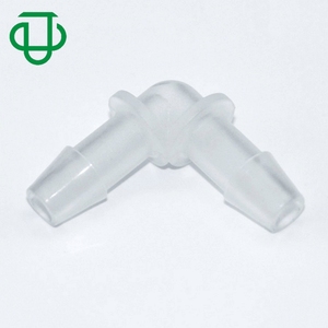 JU Ống Y Tế Bằng 1/4 "6.4Mm Đầu Nối Có Gai Đầu Nối Uốn Cong Góc Phải 2 Chiều Hình Chữ L Đầu Nối Ống Khuỷu 90 Độ Bằng Nhựa - Product Image 1