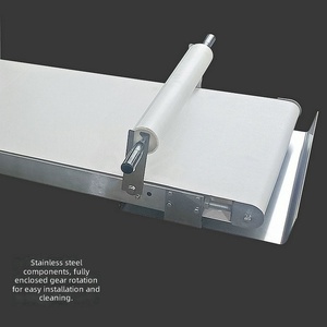 Machine à pétrir et à étaler la pâte à pain électrique professionnelle réversible, équipement de boulangerie d'<span class=keywords><strong>occasion</strong></span> pour la fabrication de laminés/laminoirs - Product Image 4