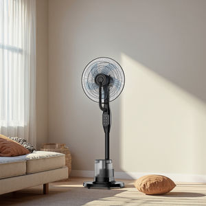 <span class=keywords><strong>Ventilateur</strong></span> à brume d'eau électrique numérique en plastique avec télécommande, oscillation et minuterie pour la maison, l'extérieur et l'hôtel - Product Image 1