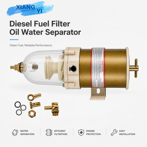 ตัวกรองน้ำมันดีเซลสำหรับงานหนัก HF Marine พร้อมตัวแยกน้ำมันและน้ำ ได้รับการรับรองมาตรฐาน CE/ISO9001 ใช้ร่วมกับ 900FG สำหรับเรือ รถบรรทุก งานก่อสร้าง ผลิตในไต้หวัน - Product Image 6