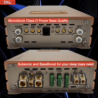 Amplificateur mono pour autoradio, RMS 1000W, basses puissantes, amplificateur de subwoofer, pic 2000W, max 1ohm, classe D, amplificateur mono pour voiture