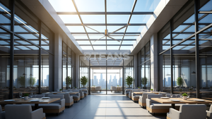 RTFANS, fabricant leader, ventilateur de plafond de 7,3 m/24 pieds, 1,5 kW, 6 pales, pour le refroidissement des usines - Product Image 5