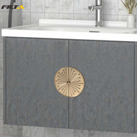 Poignée demi-lune cuisine commode armoire Semi-circulaire meubles armoire tire 2110
