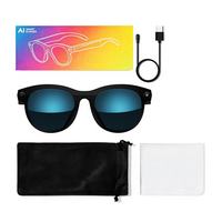 Lunettes intelligentes M88 AI avec capture photo 2 mégapixels, stabilisation d'image, enregistrement vidéo 1080P, traduction simultanée IA avec caméra