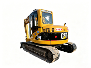 Mini-excavatrice d'occasion CAT 308C 308E2, Caterpillar 308 d'origine japonaise, 8 tonnes, conception à rayon compact, avec godet de nivellement - Product Image 1
