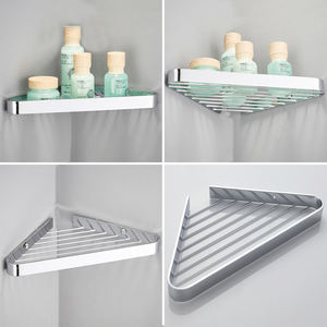 Estante de ducha de esquina de latón de alta calidad, estante de esquina de <span class=keywords><strong>baño</strong></span>, estante de esquina de ducha triangular - Product Image 2