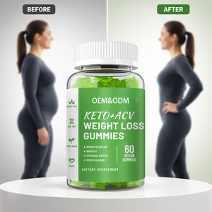 Gomitas de Vinagre de Sidra de Manzana Keto para Pérdida de Peso, Dieta Cetogénica y Apoyo Metabólico, OEM ODM, para un Vientre Plano - Product Image 1