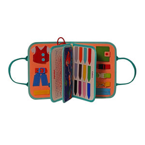 Tableau d'activités éducatif en <span class=keywords><strong>tissu</strong></span> pour enfants, édition en <span class=keywords><strong>feutre</strong></span> pour l'apprentissage et le développement créatif de la petite enfance - Product Image 5