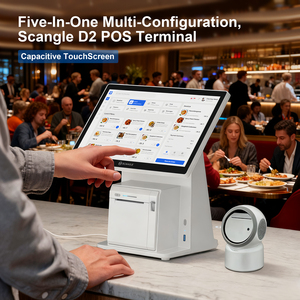 Caisse enregistreuse tactile tout-en-un D2 avec imprimante 80 mm, compatible POS pour Windows et Android OS, compatible Google Store - Product Image 4