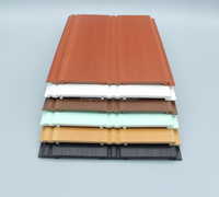 Panneaux muraux décoratifs en PVC WPC, planches blanches de 200*9mm, en relief, pour l'intérieur