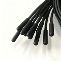Sonde de température NTC 10K 3950 1% avec câble plat IP68 TPE étanche pour refroidisseurs et systèmes de contrôle de température des liquides