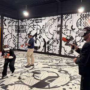 VR-Schieß simulator Neue 12D Virtual Reality Arena Multiplayer-Kampf plattform 7D Arcade-Videospiel simulator VR-Spiel maschine - Product Image 3