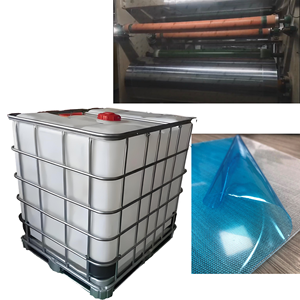 กาวเคลือบพื้นผิวชนิดน้ำ โพลีเมอร์ผสม PVC PET อะคริลิก  เป็นมิตรกับสิ่งแวดล้อม มีตัวอย่างฟรี  สำหรับงานพิมพ์กราเวียร์ บรรจุภัณฑ์ 20 กก./50 กก. - Product Image 3