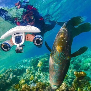 Scooter Subacuático Sublue White Shark Mix de 550 mm, 0.8 m/s, Dispositivo de Propulsión para Buceo - Product Image 1