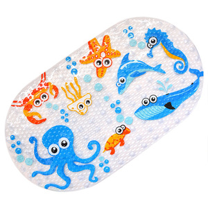 Tappetino da <span class=keywords><strong>Bagno</strong></span> Antiscivolo in PVC, Rettangolare, per Doccia e Vasca, con Ventose, Ecologico, <span class=keywords><strong>Grande</strong></span> Formato - Product Image 3