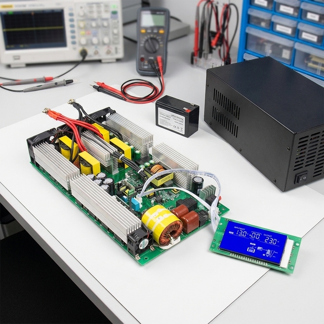 5000W Single Phase Home Appliance Inverter UPS Charger 12V 24V 48V DC-220V AC Bidirectional Solar Inverter Board PCB/PCBA