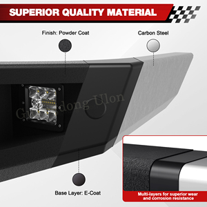 Ulon Sản phẩm mới nhà máy giá phù hợp với f-ord F150 2018 2019 2020 phía trước và phía sau Bumper offroad phụ kiện Pickup Truck Bumper - Product Image 4