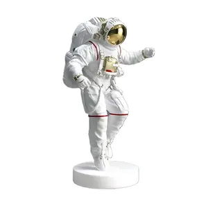 Custom resin sculpture Luxury Furnish Living Room resin home emporum Decoration life size astronaut statue