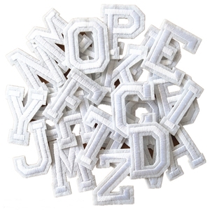Parches Termoadhesivos con Letras del Alfabeto Inglés (A-Z), 26 Piezas, Estilo Art Deco, para Decorar y Reparar Chaquetas, Camisas, Gorras y Bolsos - Product Image 1