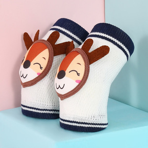 Genouillères en coton respirant pour bambins et bébés, protection contre les animaux mignons, genouillères en EVA pour enfants - Product Image 4