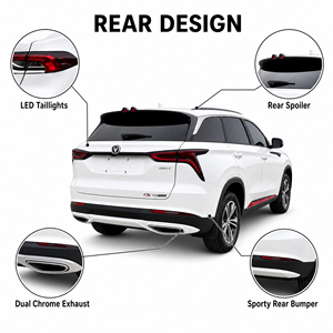 Changan CS75 Usado Confiable, SUV Mediano Turbo, Cuero Oscuro, R17, Volante a la Izquierda, Potencia Estable, Fácil Mantenimiento, Coche <span class=keywords><strong>de</strong></span> Segunda Mano <span class=keywords><strong>para</strong></span> Exportación - Product Image 6