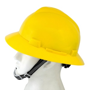 Casque de sécurité CITICITY V-Gard à visière intégrale en HDPE, protection de la tête, casque de chantier industriel en ABS - Product Image 3