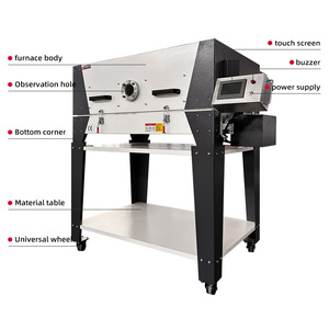 تصنيع فرن دثر Luoyang رفرف معمل 1200C مع فتحات مراقبة تدعم الرف - Product Image 5