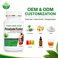 Erkekler İçin Prostat Sağlığı Tabletleri, Saw Palmetto Bitkisel Takviye Edici Gıda ile, 60 Adet